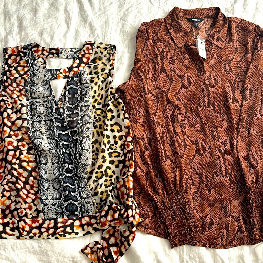 Express shirt bundle NWT